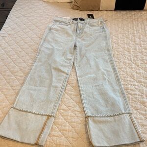 Veronica Beard Light Blue Flare Jeans